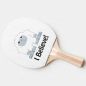 Raquette De Ping Pong Je Crois ! Cute Yeti (Côté)