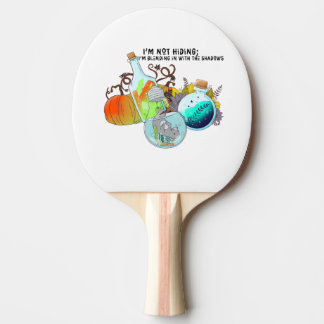 Raquette De Ping Pong Je ne me cache pas ; je me mélange à drôle