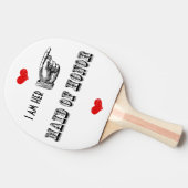 Raquette De Ping Pong Je suis sa demoiselle d'honneur (Côté)