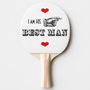Raquette De Ping Pong Je suis SON M. Best Man