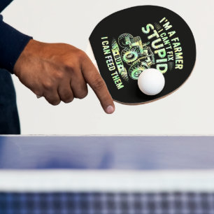 Raquette De Ping Pong Je suis un agriculteur je ne peux pas réparer stup