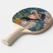 Raquette De Ping Pong Jeanne (Printemps) Par Édouard Manet (Devant Angle)