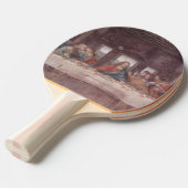 Raquette De Ping Pong Jésus "Yeshua" La Dernière Cène, Léonard de Vinci (Devant Angle)