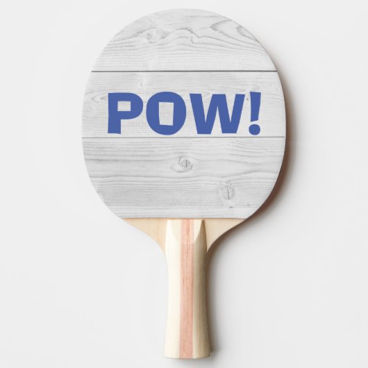 Raquette De Ping Pong Jeu de bois rustique amusant (Devant)