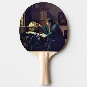 Raquette De Ping Pong Johannes Vermeer - L'astronome