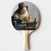 Raquette De Ping Pong Johannes Vermeer - Le Lacemaker (Devant)