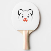Raquette De Ping Pong Joli rose (Devant)