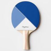 Raquette de ping pong jolie deux tons (Dos)