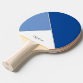 Raquette de ping pong jolie deux tons (Devant Angle)