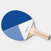 Raquette de ping pong jolie deux tons (Côté)