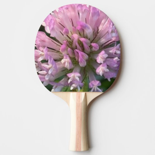 Raquette De Ping Pong Jolie fleur de trèfle  (Devant)