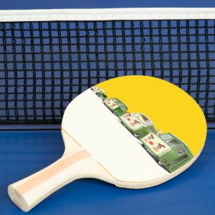 Raquette De Ping Pong Jolie gamme de voitures cartonnées
