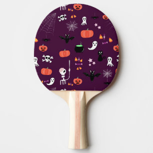 Raquette De Ping Pong Jolie Halloween créatif et effrayant
