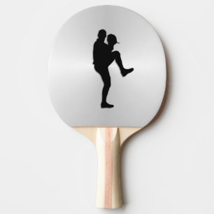 Raquette De Ping Pong Joueur de base-ball Pitcher Windup