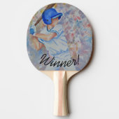 Raquette De Ping Pong Joueur de baseball gagnant (Dos)