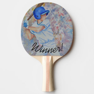 Raquette De Ping Pong Joueur de baseball gagnant