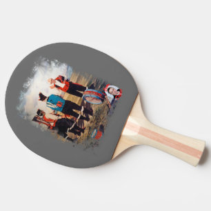 Raquette De Ping Pong Joueurs de cornemuse/Gaiteiros/Pipers