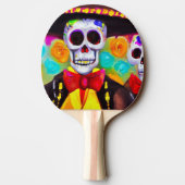 Raquette De Ping Pong Jour de l'homme mort (2) (Dos)
