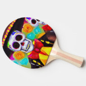 Raquette De Ping Pong Jour de l'homme mort (2) (Côté)