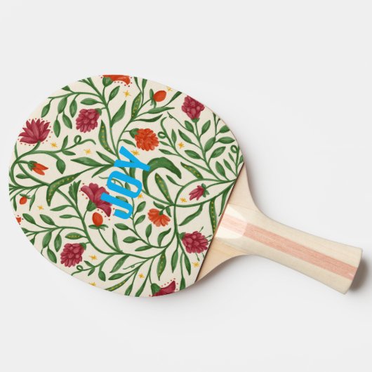 Raquette De Ping Pong JOY Floral Ping Paddle (Côté)