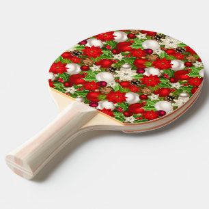 Raquette De Ping Pong Joyeuses vacances Ping Pong Paddle