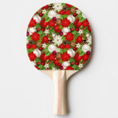 Raquette De Ping Pong Joyeuses vacances Ping Pong Paddle (Devant)