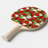 Raquette De Ping Pong Joyeuses vacances Ping Pong Paddle (Devant Angle)