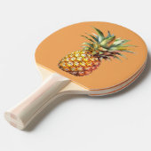 Raquette De Ping Pong Joyeux ananas tropical (Devant Angle)
