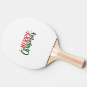 Raquette De Ping Pong Joyeux Noël (Côté)