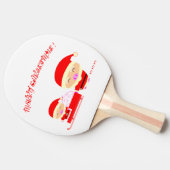 Raquette De Ping Pong Joyeux Noël (Côté)