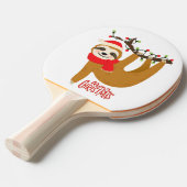 Raquette De Ping Pong Joyeux Noël mignonne Vacances de Noël (Devant Angle)