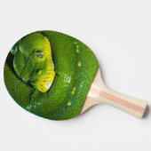 Raquette De Ping Pong Joyeux serpent d'anniversaire (Côté)