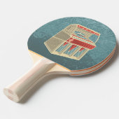 Raquette De Ping Pong Juke-box (Devant Angle)