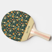 Raquette De Ping Pong Jungle de perroquets (Côté)