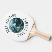 Raquette De Ping Pong Juste En Visitant Cette Planète (Côté)