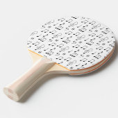Raquette De Ping Pong Juste Noté (Devant Angle)
