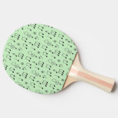 Raquette De Ping Pong Juste noté vert (Côté)