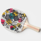 Raquette De Ping Pong Kandinsky Small Worlds V Classic Abstrait (Côté)