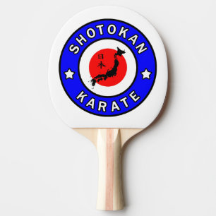Raquette De Ping Pong Karaté de Shotokan