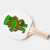 Raquette De Ping Pong Kawaii Lucky Leprechaun (Côté)