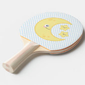 Raquette De Ping Pong Kawaii Moon et Stars Ping Pong Paddle (Devant Angle)