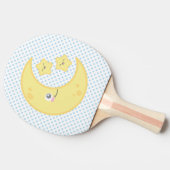 Raquette De Ping Pong Kawaii Moon et Stars Ping Pong Paddle (Côté)