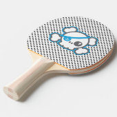 Raquette De Ping Pong Kawaii Pirate Skull Ping Pong Paddle (Devant Angle)