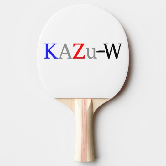 Raquette De Ping Pong KAZu-W (Devant)