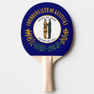 Raquette De Ping Pong Kentucky : Drapeau d'État américain du Commonwealt