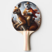 Raquette De Ping Pong Koala Kangaroo Rider (Dos)