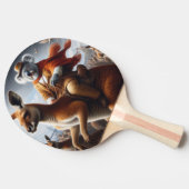 Raquette De Ping Pong Koala Kangaroo Rider (Côté)