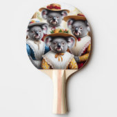 Raquette De Ping Pong Koala Little Femmes (Dos)