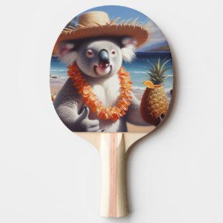 Raquette De Ping Pong Koala Luau