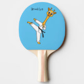 Raquette De Ping Pong Kung Fu giraffe (Dos)
